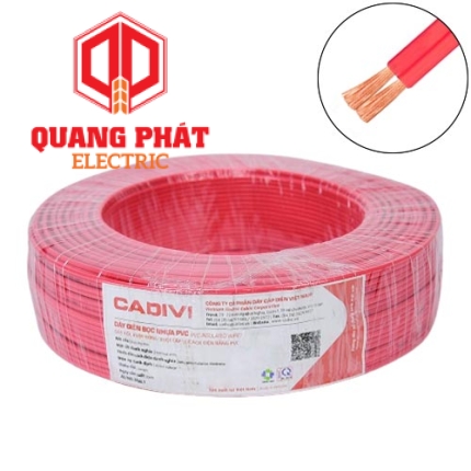 Dây điện Cadivi, Dây đôi mềm VCmd-2x1-(2x32/0.2) -0.6/1KV